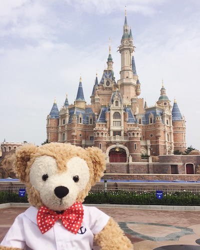 My Duffy bear had a whale of a time too!